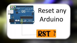 Reset Arduino with the Reset port on Arduino 2022