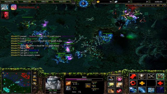DOTA ZEUS VS A3A4TOSTOBOY (BALTA VS AZA)