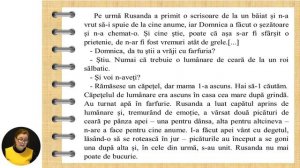 Limba și literatura română, clasa a XI-a, Ion Druță. Romanul „Frunze de dor”. Domnica și Rusanda...