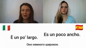 Итальянский и испанский. Сравнение языков. Урок 4. Шопинг