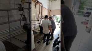Замена секций чугунного котла.  Ремонт чугунного котла.Lamborghini Buderus baxi
