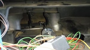 Заслонка радиатора печки