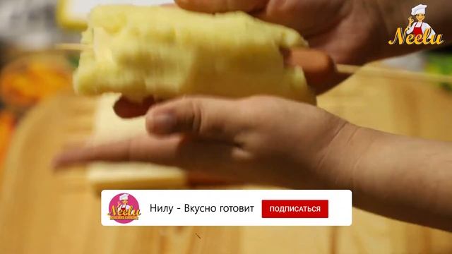 Как приготовить хот-дог с картошкой и сыром! НОВИНКА ? Необычно и очень Вкусно, Корейский хот-дог смотреть онлайн