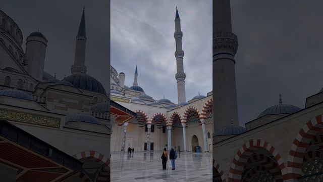 Мечеть Чамлыджа - самая большая в Турции. 2019 года постройки. смотреть онлайн