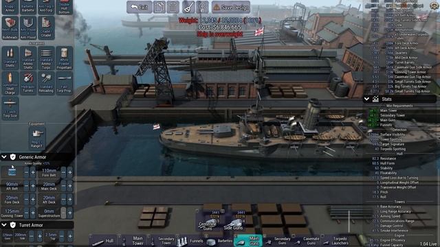 Британцы готовят дредноут! Кампания 1900 года (Часть 1)Ultimate admiral dreadnoughts смотреть онлайн
