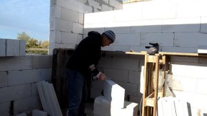 Перегородки из газобетонных блоков