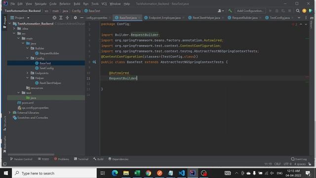 Backend Automation Framework with SpringBoot - Part 1