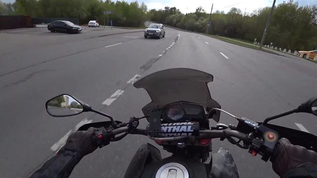 POV: Shineray Fireguard 250 разгон 0-100 и максималка.