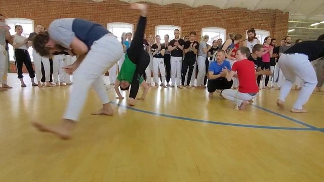 Roda de capoeira. Noites Brancas. 05.06.2022. Cordao de ouro.