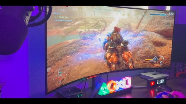 LG’s FIRST 45” OLED ULTRA WIDE GAMING MONITOR! (LG-45GR95QE) смотреть онлайн