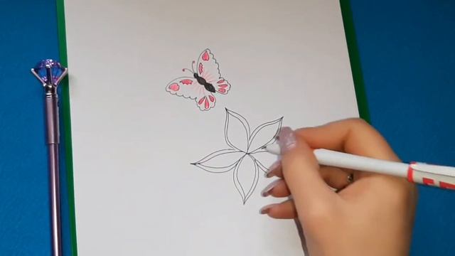 Рисуем простые узоры. Ручки #рисункисручками #узоры #art смотреть онлайн