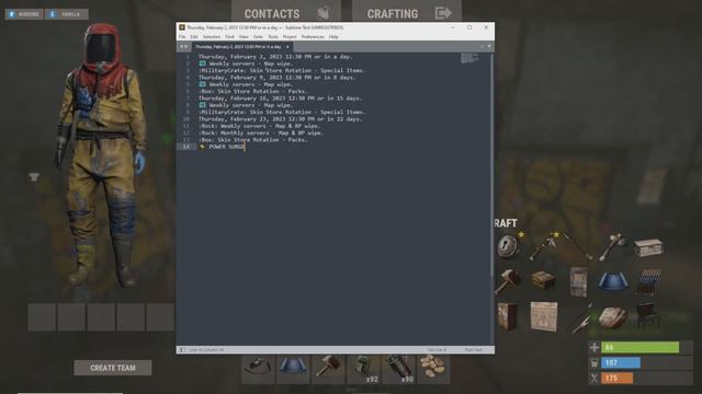 Wipe Update, Server Schedule Power Patch ☢️ Rust Console PS4 XBOX смотреть онлайн