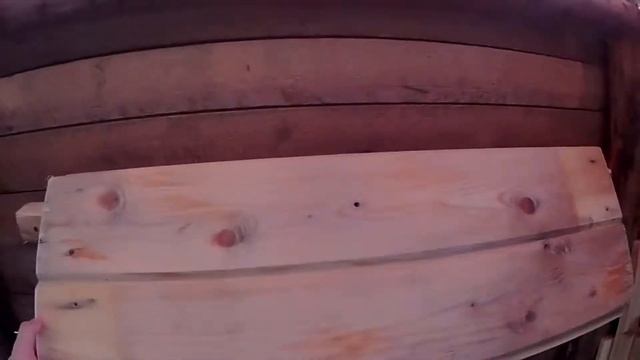 Новая хижина на берегу Двины. Часть 8. Откидной стол-полочка и печь из булыжников смотреть онлайн