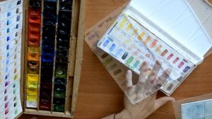 Обзор #2 Акварель от отечественных производителей.