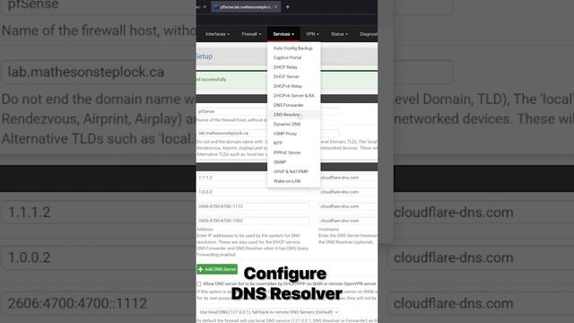 How to Enable DNS over TLS on pfSense смотреть онлайн