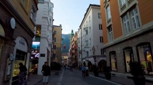 Innsbruck Austria Walking tour 4K UHD