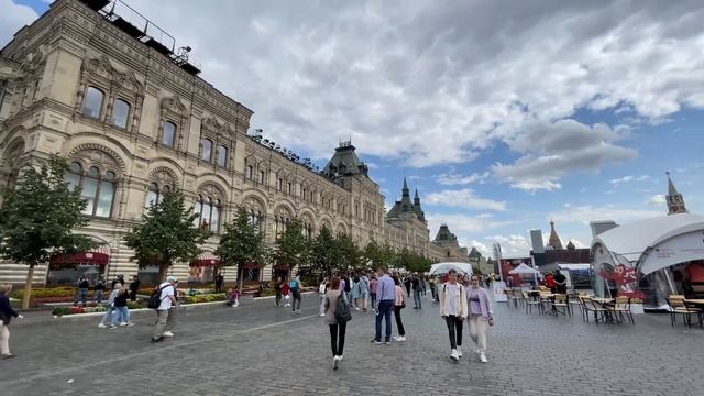 A complete walk around Red Square in Moscow | Trip to Russia 2021 смотреть онлайн
