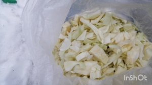 Капуста курам. Давать целиком или резать?