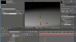 Анимируем падающую каплю в After Effects  HD,Adobe after effects секреты
