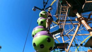 Ropes Course Vaughn Climbing Medium Level