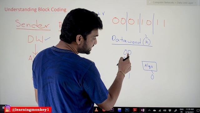 Understanding Block Coding || Lesson 10 || Computer Networks || Learning Monkey ||