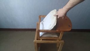 Обзор детского деревянного стульчика-трансформера для кормлений | Laletunes