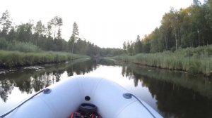 Оз.Селигер. Протока Княжна. Оз.Серемо. Река Черемуха (Серемуха). Встретил Бобра.