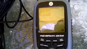 Тест эхолота FISHERMAN 220 DUO на льду