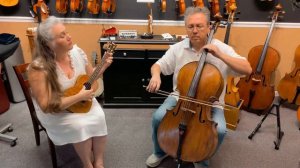 “Alleluia” by Leonard Cohen on Cello and Ukulele