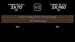 Canon PowerShot SX70 HS vs. Canon PowerShot SX740 HS: A Comparison of Specifications