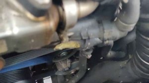 Установка демпфера M57n на мотор M57n2 BMW X5 E70 3.0 235 hp .