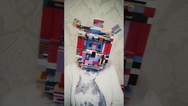 Маска Фредди из лего. 🐻🎤Five Nights at freddy's смотреть онлайн