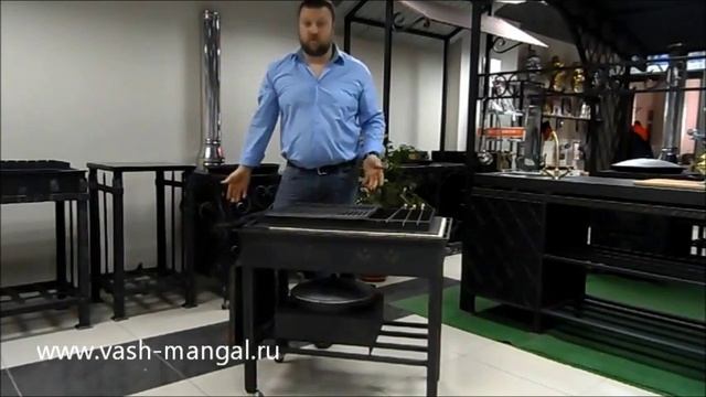 Красивый мангал на дачу Видео презентация - мангал дачный «Ваш Мангал» смотреть онлайн
