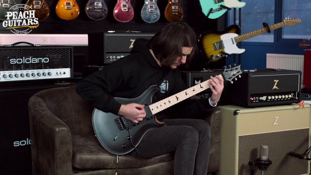 PRS Dustie Waring CE ZV Black Top смотреть онлайн