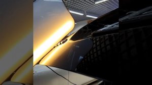 VW Polo - ремонт вмятины на крышке багажника без покраски