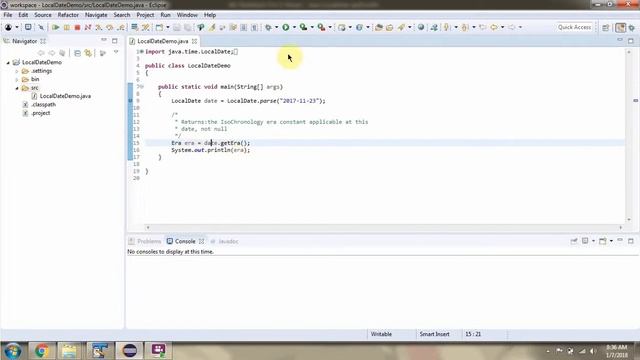 How to use getEra method of Java 8 LocalDate Class? | Java 8 Date and Time