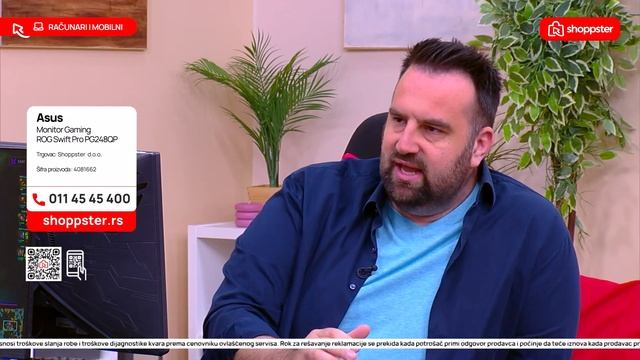 Asus Monitor Gaming ROG Swift Pro | Računari i oprema | Shoppster Srbija смотреть онлайн