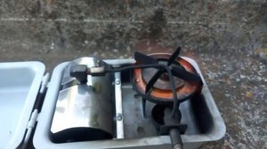 Запуск примуса ПТ - 3 от "моторсіч".