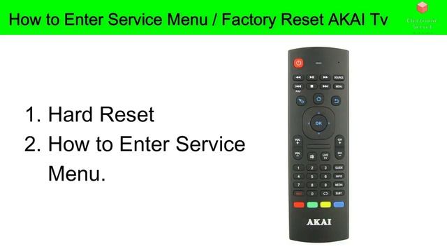 HOW TO ENTER AKAI TV SERVICE MENU || AKAI TV FACTORY RESET || LED TV HARD RESET смотреть онлайн