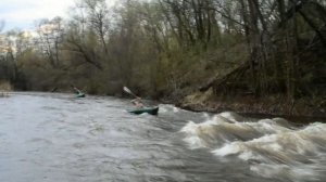 Самарская область : Река Кондурча. Весенние перекаты. Май 2015