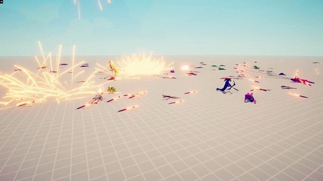 BATTLE ROYALE 50x GODS 🤜🏻🤛🏻 | Totally Accurate Battle Simulator TABS смотреть онлайн