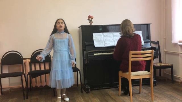 Гасанова Хавва 9 лет . ГородТула .Концертмейстер Лукаш Оксана Александровна.