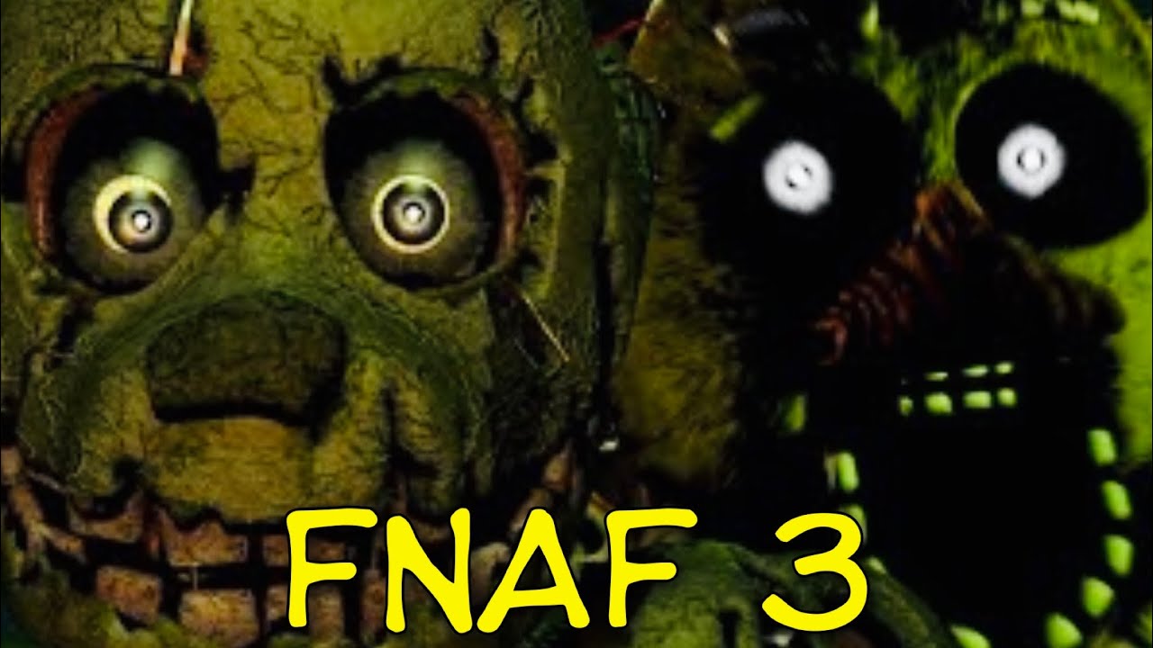 ФНАФ 3! Five Nights at Freddy's 3 #5 СКРИМЕРЫ! САМОЕ СЛОЖНОЕ ПРОХОЖДЕНИЕ 5 НОЧИ! СПРИНГТРАП РЯДОМ