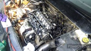 Peugeot 308, 1.6 HDi замена ремня и цепи ГРМ. Снятие форсунок