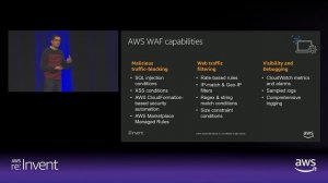 AWS re:Invent 2018: Orchestrate Perimeter Security Across Distributed Applications (SEC326)