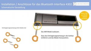 Bluetooth nachrüsten an Audi Navigation Plus RNS-E | 2. Generation | 193er