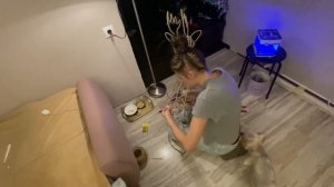 VLOG: Олень из проволоки, шпагата и гирлянд!