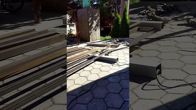 Изготовление навеса в Алматы с нуля и под ключ.  из мягкой кровли.
