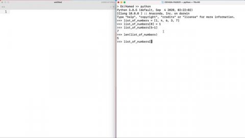 Python List: introduction