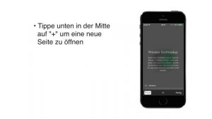 Tutorial: iPhone - Safari privat surfen